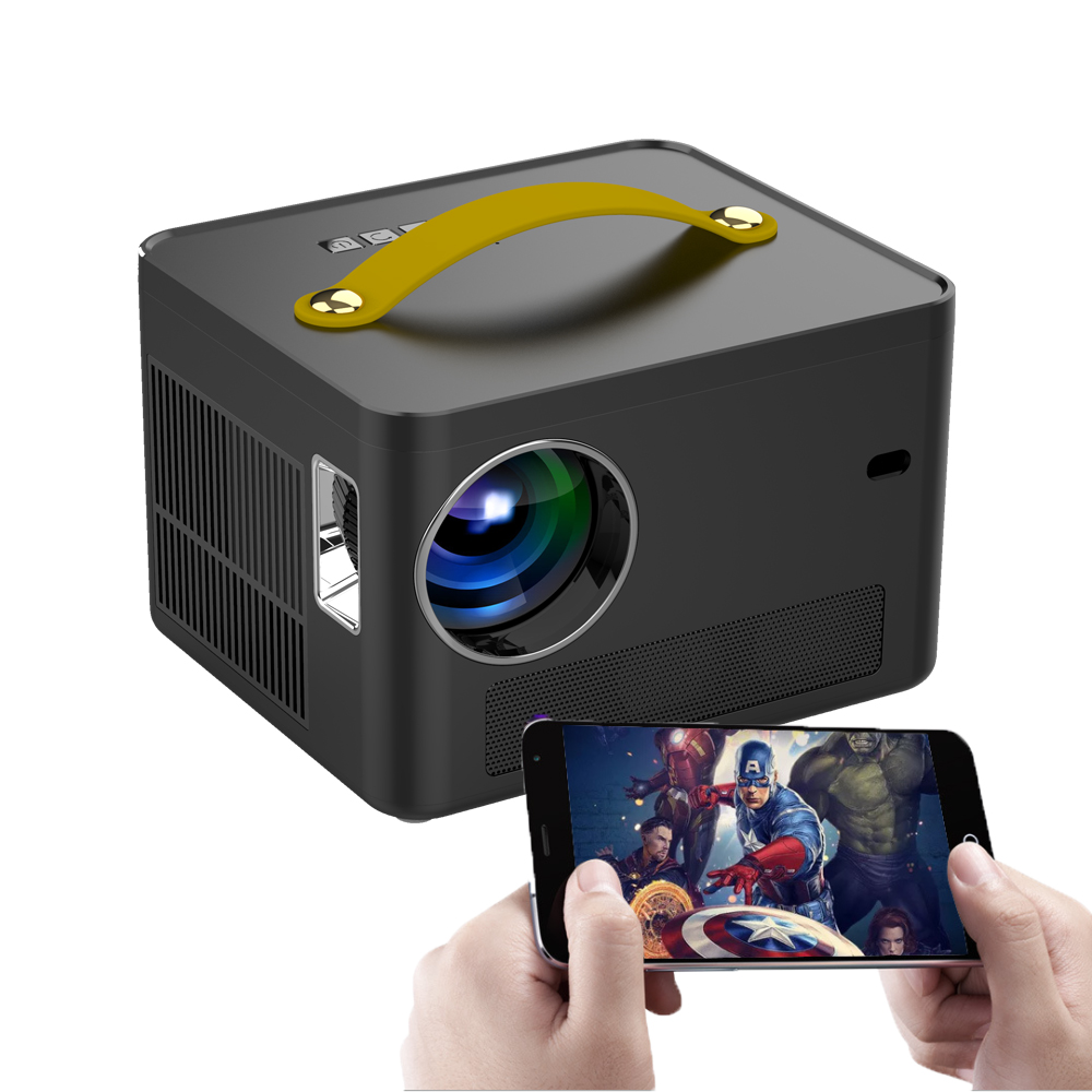 Full HD 1080P мини домашний кинотеатр проектор для смартфона 4G 32G 3D 4K светодиодный видеопроектор ЖК BT беспроводные Android проекторы