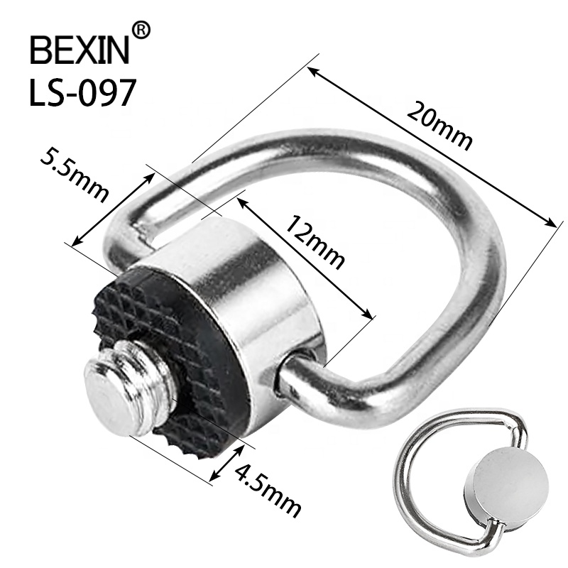 BEXIN 1/4-20 d держатель кольцевого адаптера для быстрого крепления ремня плечевой ремень безопасности штатив-Трипод винт для камеры для цифрового однообъективного зеркального фотоаппарата ремень крючок