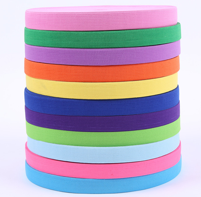 2-2.5cm Crochet elastic band color elastic band thickened sports equipment clothing accessories