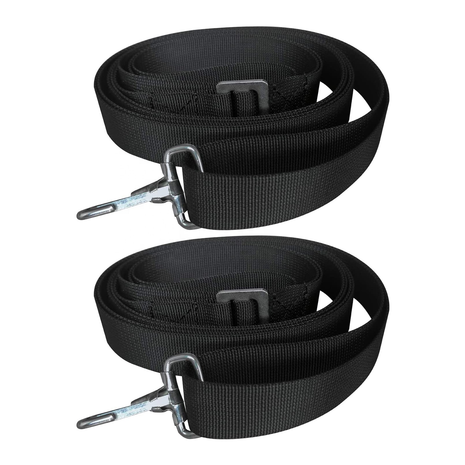 UCEDER 2 PCS Loops and Single Snap Hook- 45"~88" Stainless Steel Boat Awning Hardware Adjustable Boat Top Straps