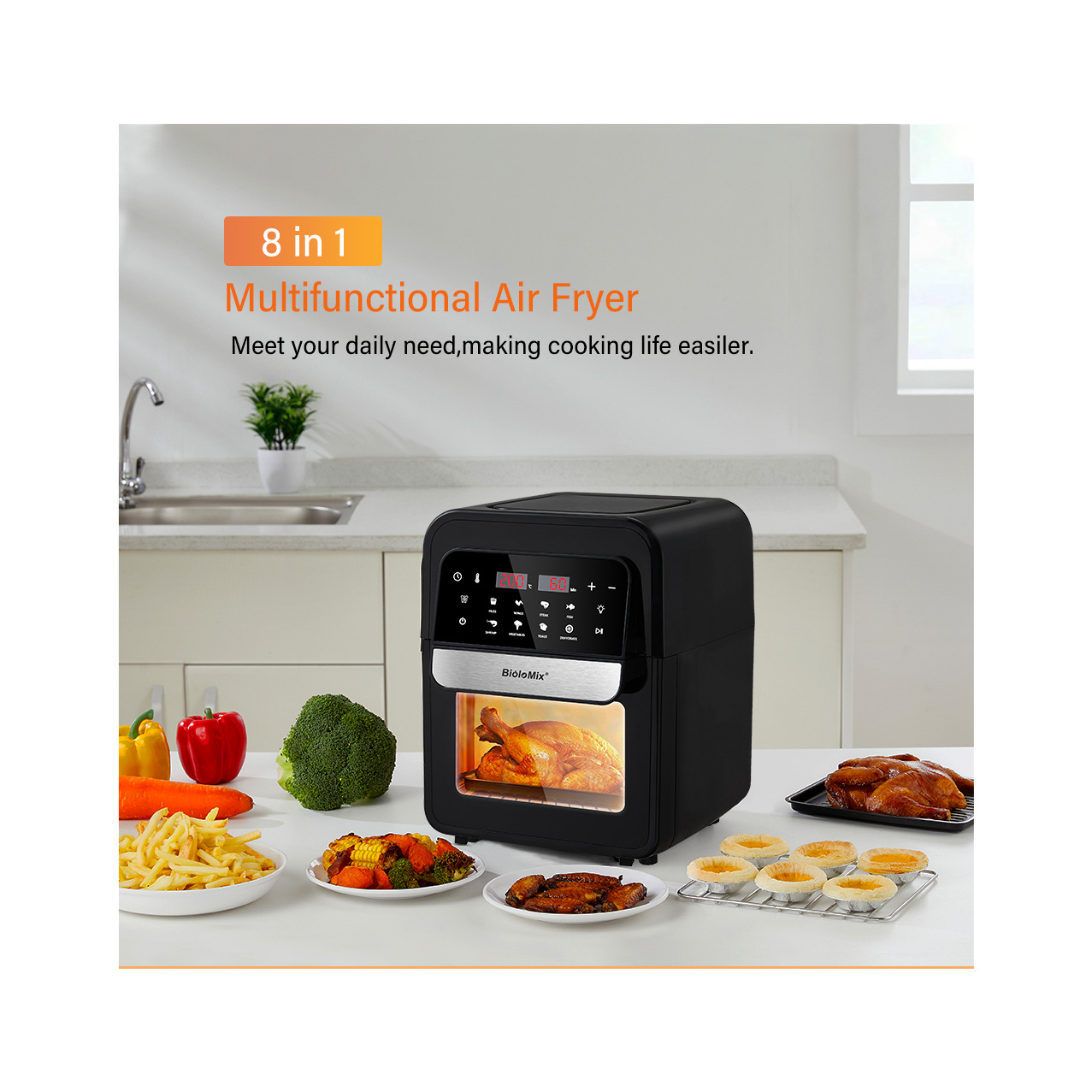 China Professional Manufacture Without Oil Deep Electric Cooker Air Deep Circulation Fryer Oven