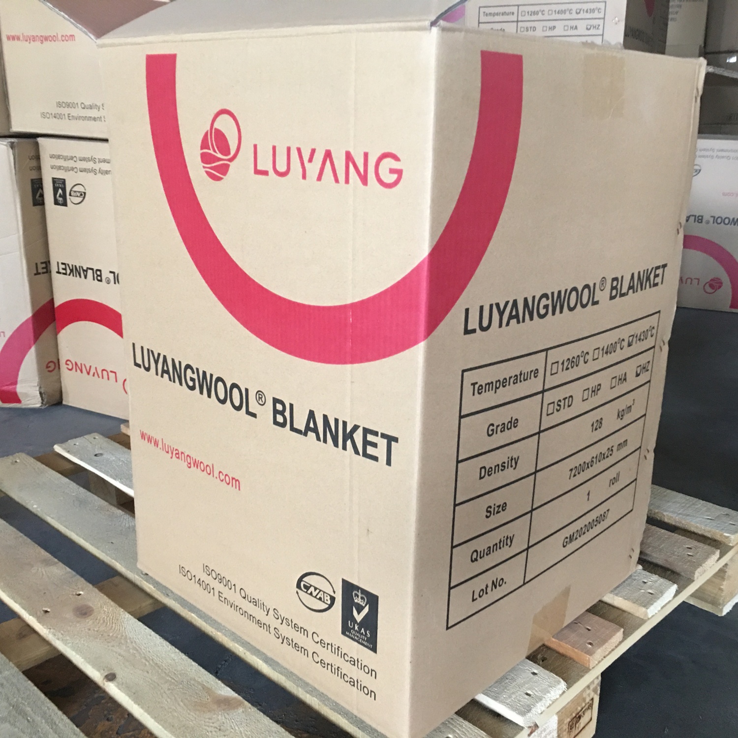 LUYANGWOOL 1430 противопожарное одеяло из циркониевой керамики волокно свалянное