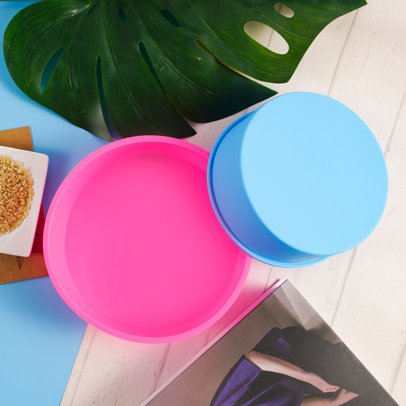 Unique design wholesale round cake mold pan  new silicone cake mold for baking