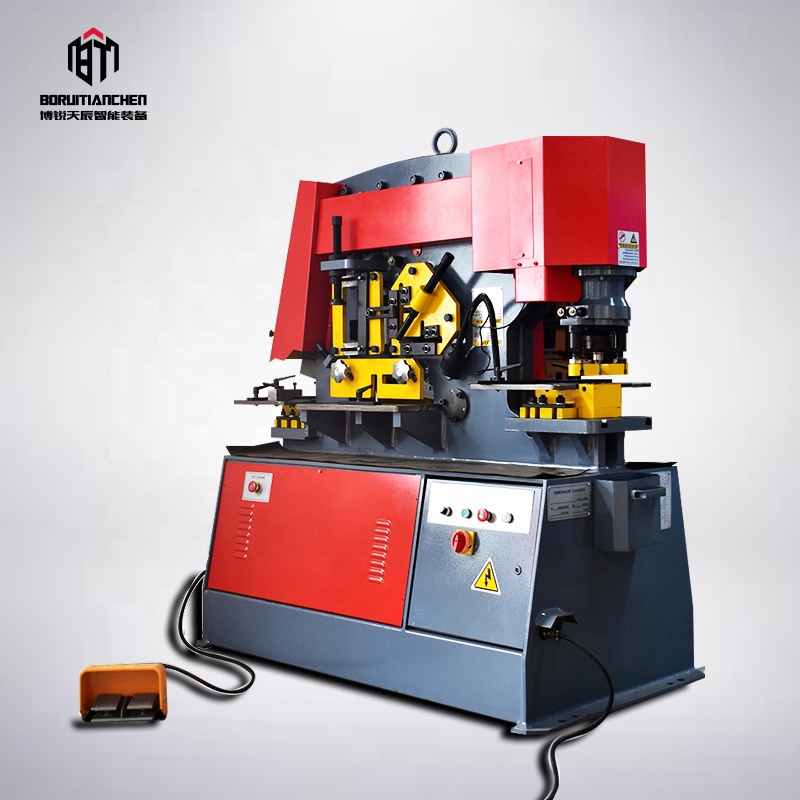Cnc Mx700 System Marking Combined Hydraulic Punching And Shearing Machine Q35TC-90