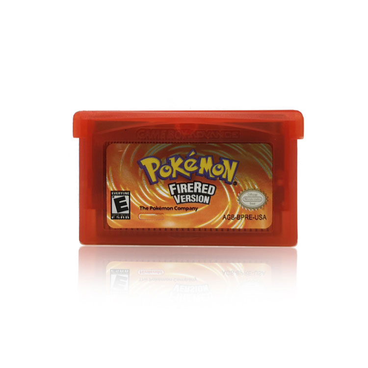Высококачественная игровая карта Pokemon для видеоигр GBA SP