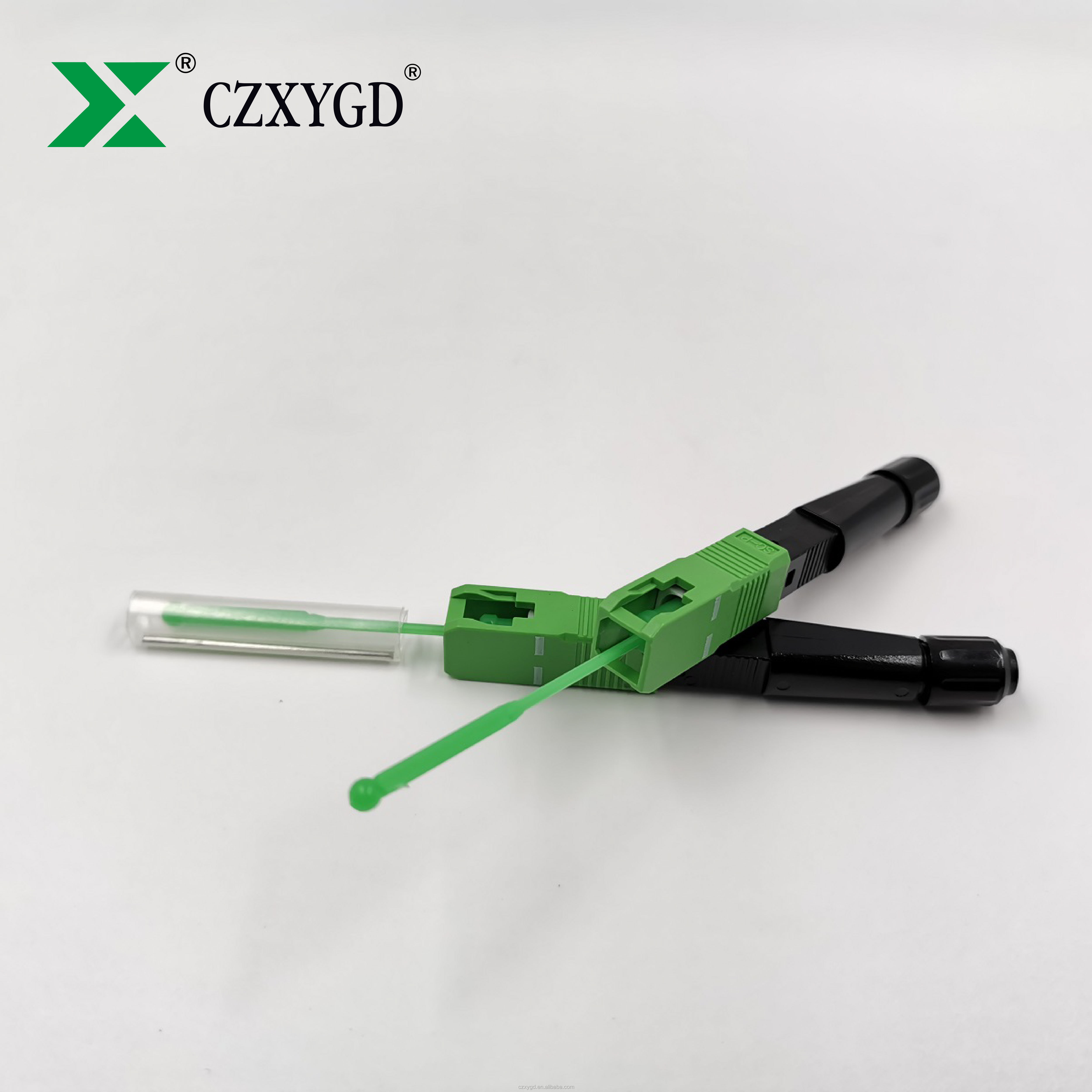 hot melt SC APC Fast Field Fiber Optic Quick Connector fiber optics connector