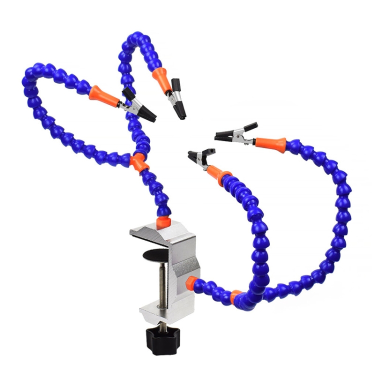 New Arrival Universal Arm Thermostatic Welding Station Four-Jaw Aluminum Alloy Workbench(N-Y4BE-SY9 Welding equipment