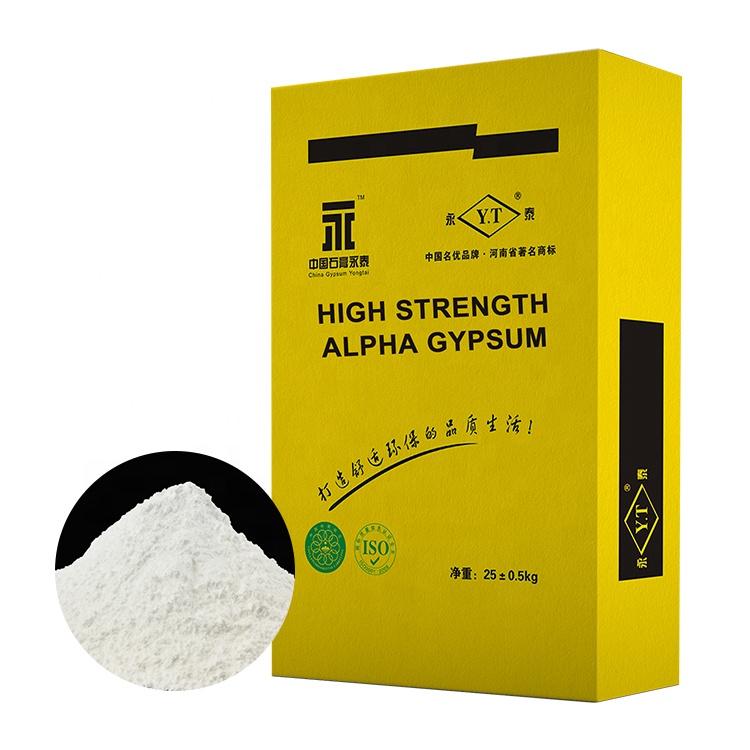 98% чистый гипсовый порошок alpha plaster of paris