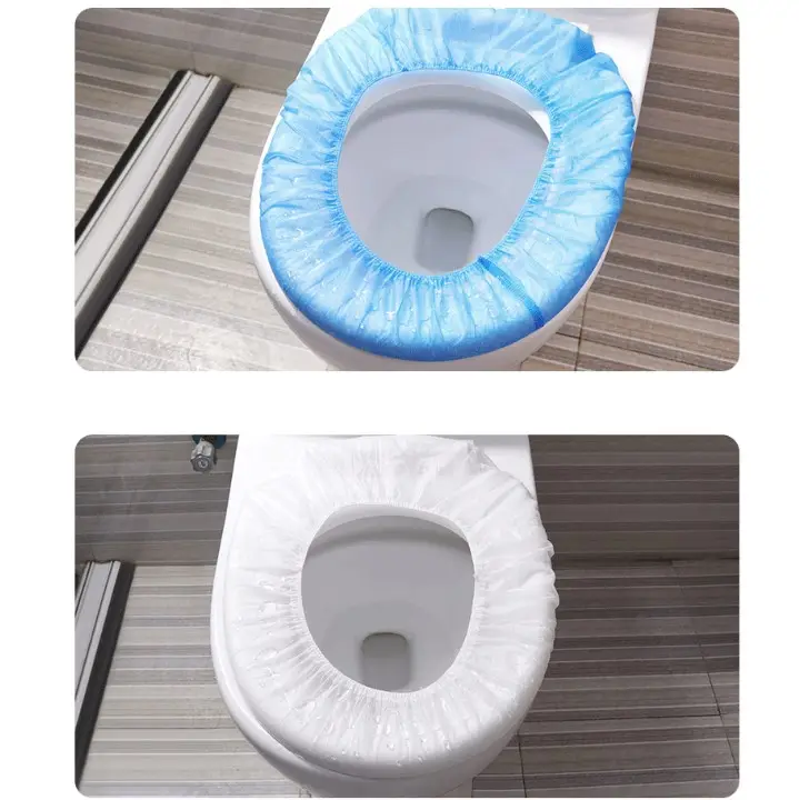 Portable Disposable Toilet Seat Cover Toilet seat Nonwoven Travel Hotel Sanitary Safe clean