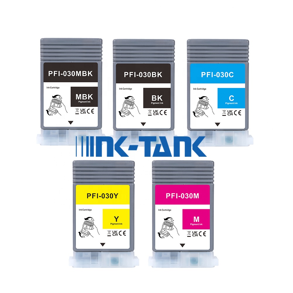 INK-TANK PFI-030 PFI030 PFI 030 8030 8120 PFI8030 PFI8120 PFI-8120 PFI-050 Premium Cartuchos Compatible Ink Cartridge for Canon