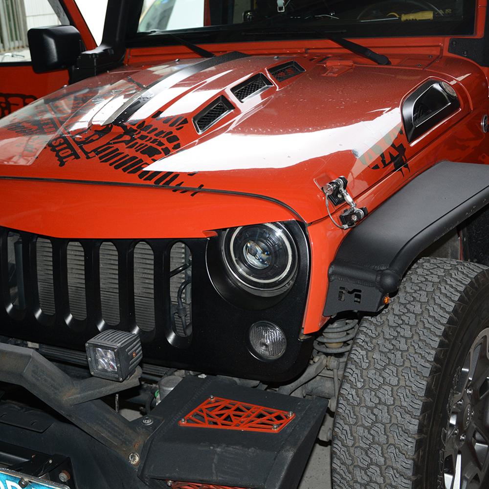 Factory direct supply for jeep wrangler jk hood 10th anniversary with cheapest price