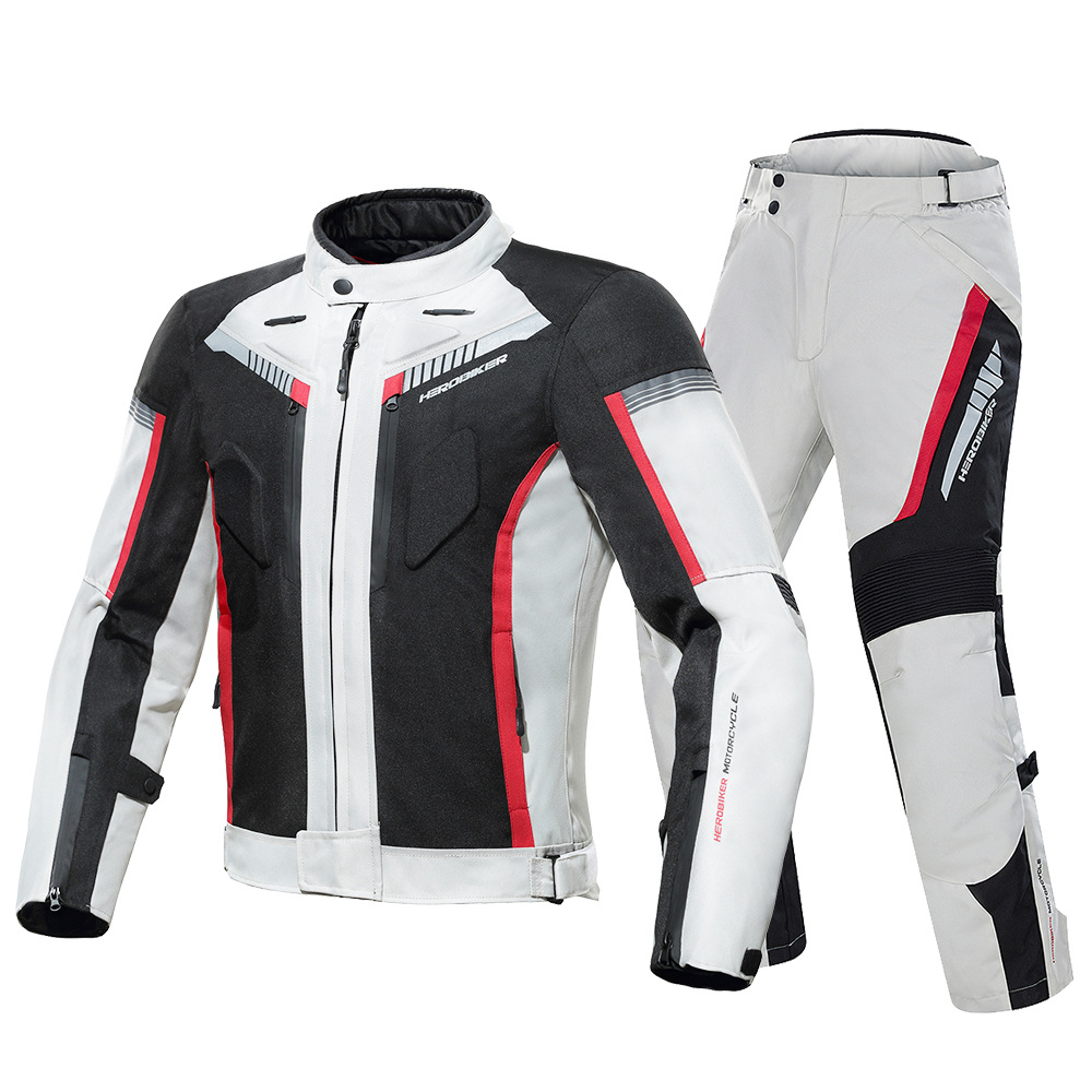OEM/ODM men's motorcycle auto racing wear suit riders riding jackets and Pants sets motocross jersey