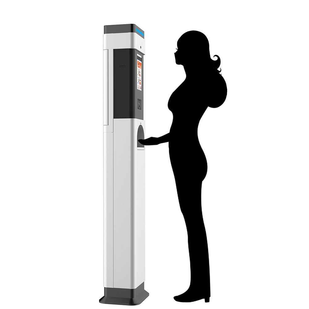 Lean OEM design human body temperature measuring door multi-function security gate
