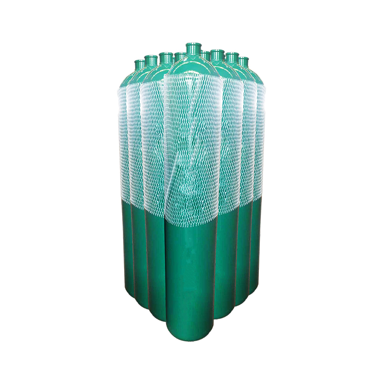 SiAN High Quality Seamless Steel 150Bar Empty Gas Cylinder 10L Gas Storage Tanks
