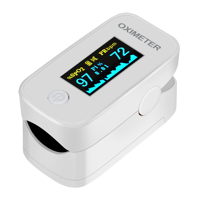 CE Approved OLED plus oximeter Adult oximeter of different colors fingertip pulse oximeter