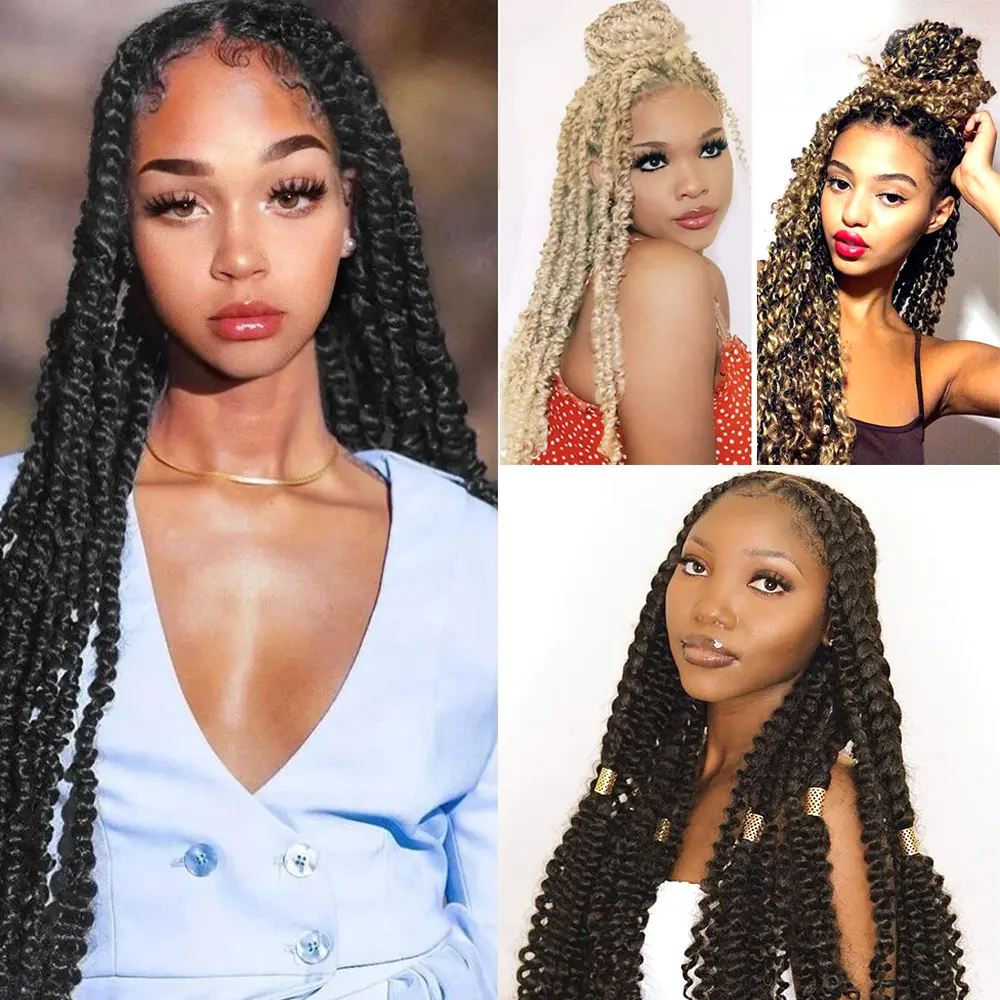 Free Sample Wholesale Inches Synthetic Crochet Hair 36Inch Faux Nu Locks Braiding Nu Locs Extensions