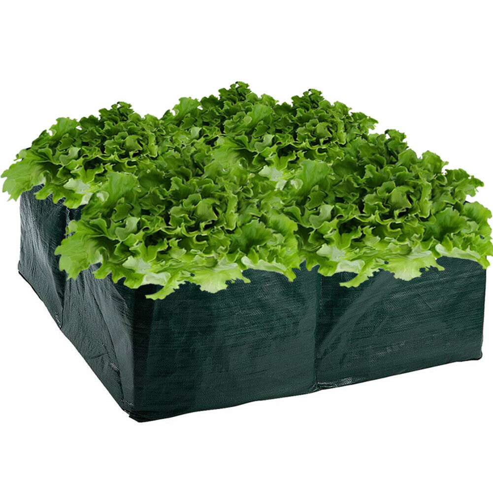 Amazon Polyethylene 4 grid vegetable flowers Planting Grow Bags