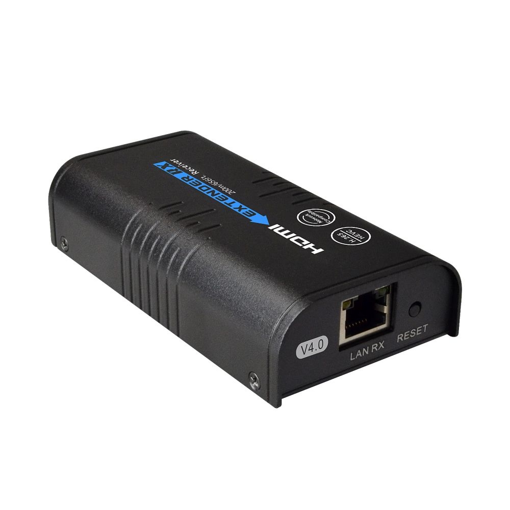 Расширитель AV over IP 200 м 1080P H.264 H.265 HD по Cat5e/Cat6 UTP/IP один ко многим