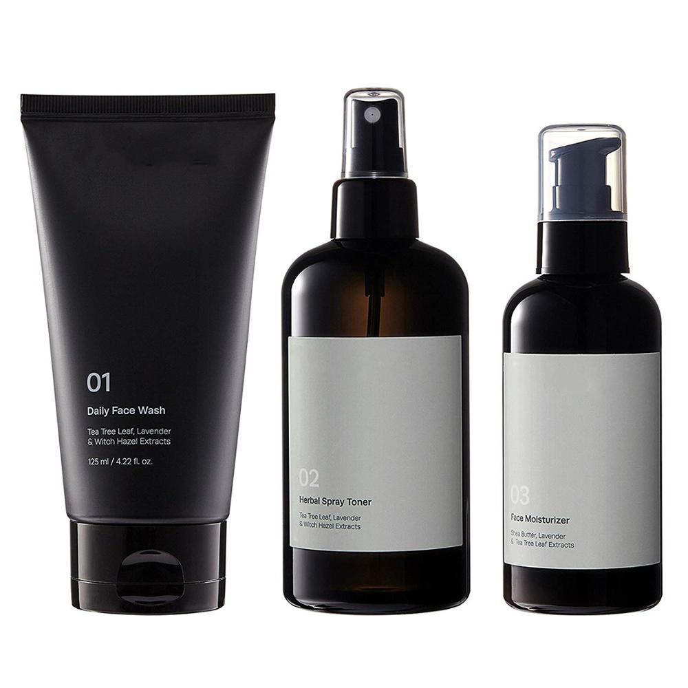 private label natural skin care set organic skin care sets for men
