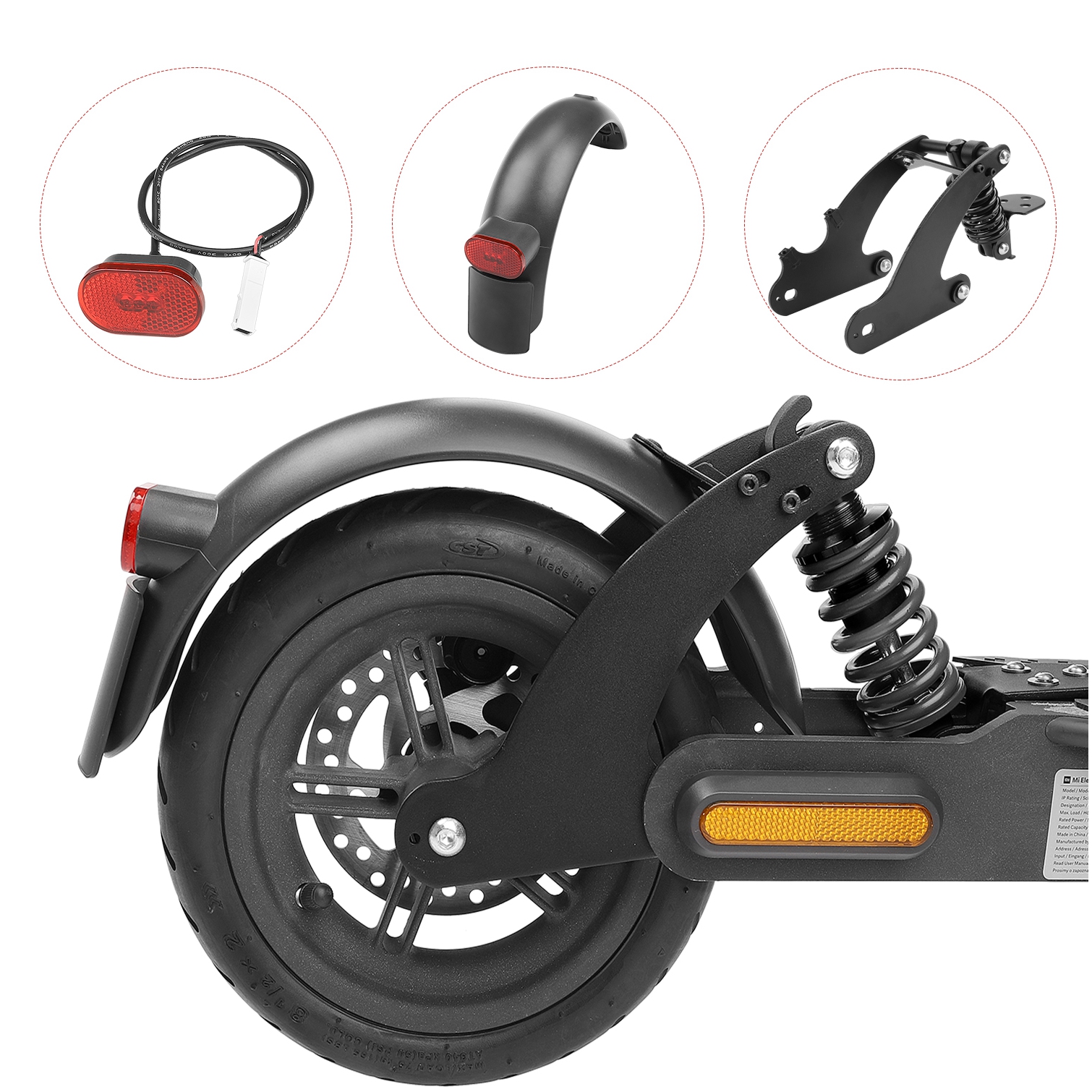 Factory Direct Selling Wholesale multifunction Rear suspension for m365