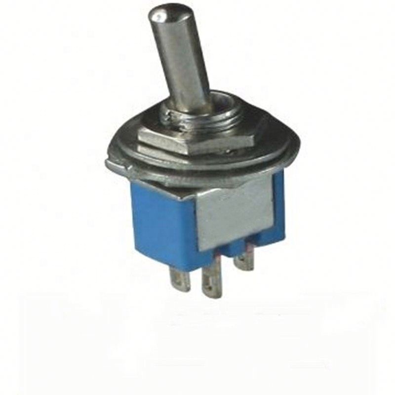 Мини-переключатель ON-фиксации 3-контактный 3A 125VAC 1.5A 250VAC с припоем Терминал 2 способа SMTS-102