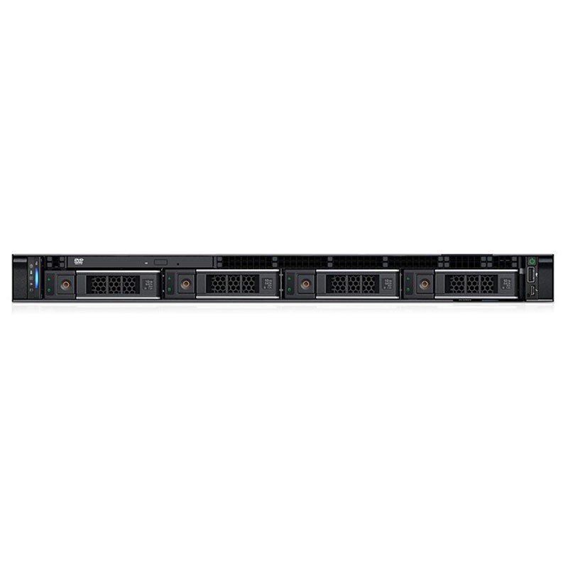 Dell R240 E-2224 2*3,5 "дисковая позиция DVD 250W начального уровня обычно используется для обмена файлами финансовых работ 1U dell серверная стойка