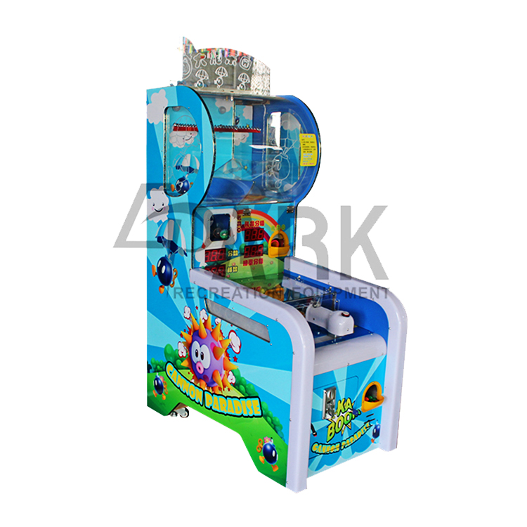 Популярный детский аркадный электронный Монетный мини-шкаф Cannon Paradise игровой автомат