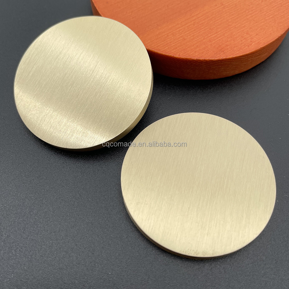 40 mm Diameter 3 mm THICK Brass Challenge coin blanks metal stamping blanks for personal customization