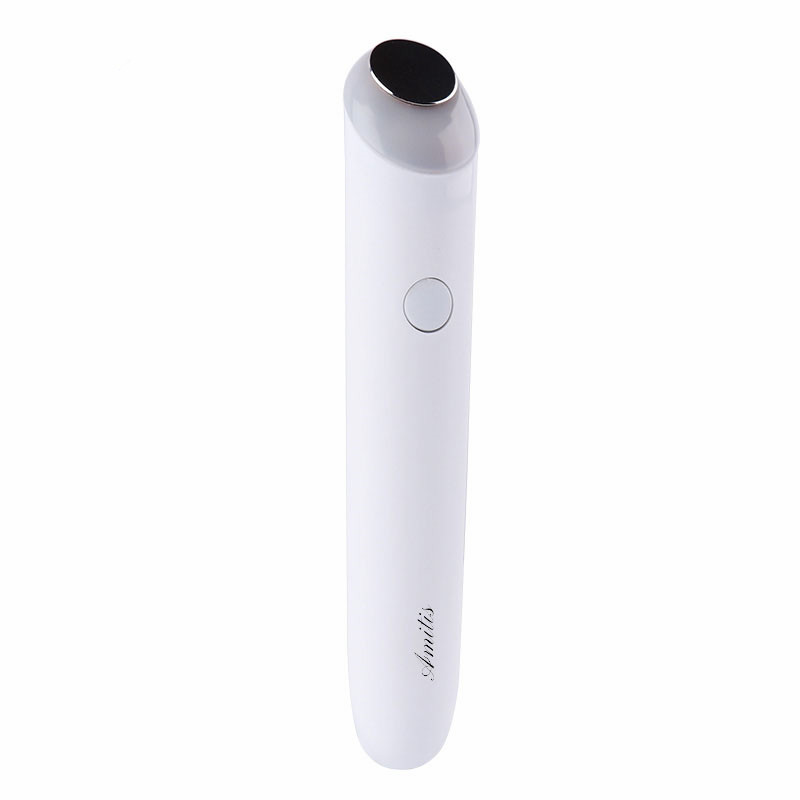 Ultrasonic heating to remove wrinkles and anti-aging red and blue eye massage pen