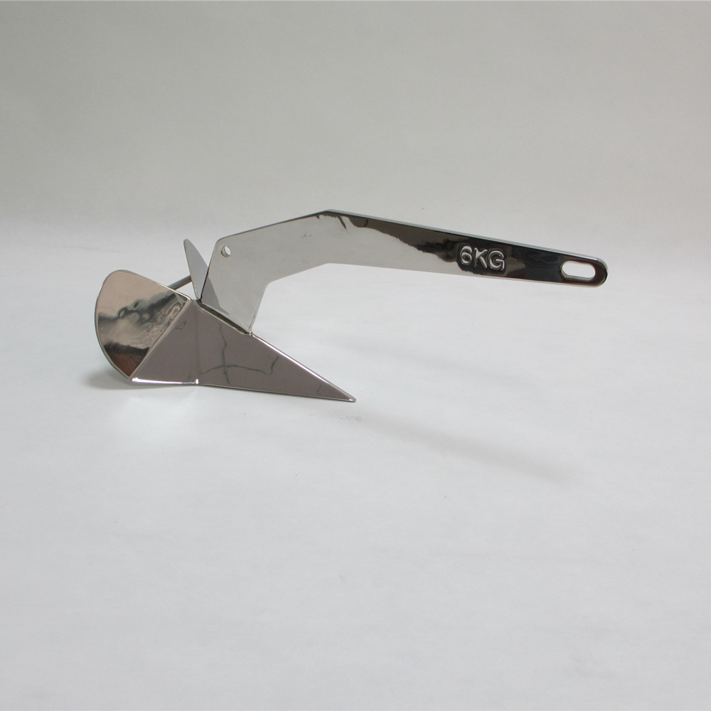 High Quality Stainless Steel 316 Boat Delta Anchor 14LB for marine boat