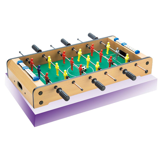 Wholesale selling mini soccer table game wooden football board table kids game toys