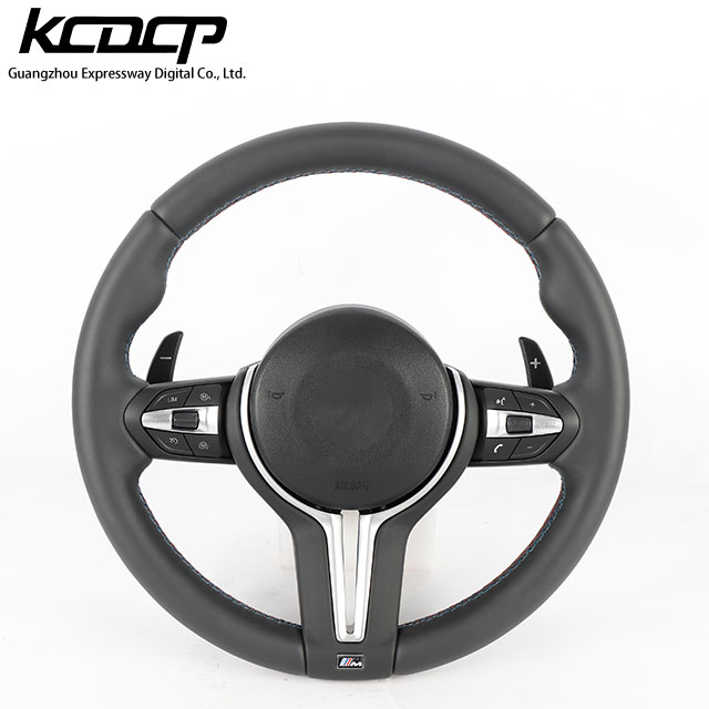 BM W M2 M3 M4 M5 M6 X5M X6M F30 F35 F10 F18 F87 F80 F83 F20 F25 F26 F36 F32 F06 Full Leather Custom Steering Wheel