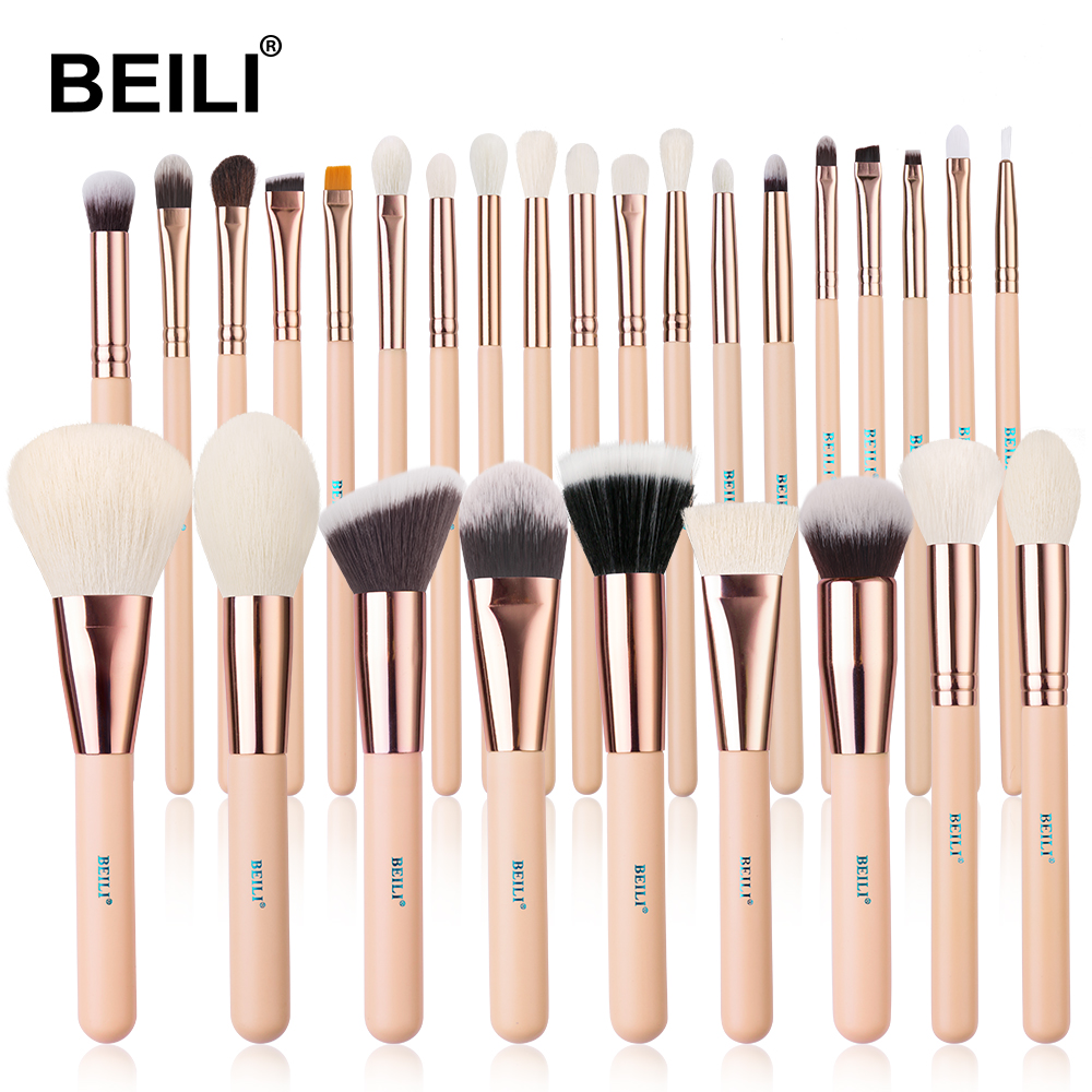 BEILI Makeup Brush Set Professional High Quality Makeup Brush Manufacturer For Foundation Highlight Eyeshadow Brush