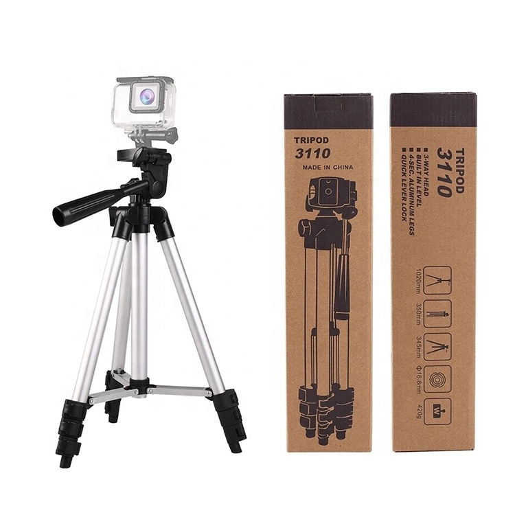 Professional 3110 Digital Camera Smartphone Dslr Tripod With Bag