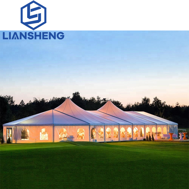 500 People High Quality Transparent Aluminum Wedding Party Events Tent for Sale