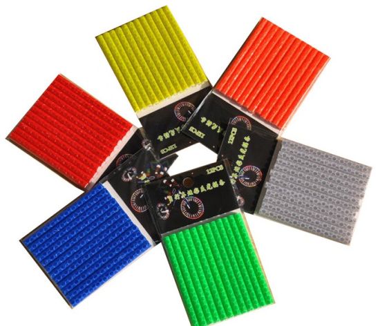 PVC High Visibility Reflective Bike Spokes for Bicycle Wheel