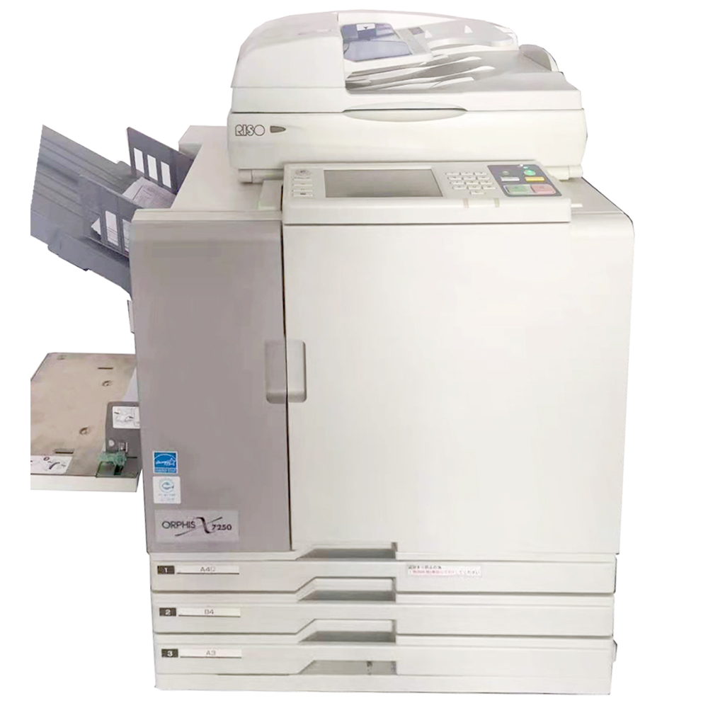 Восстановленный RISOs ORPHIS X7250 струйный принтер высокоскоростная машина Comcolors