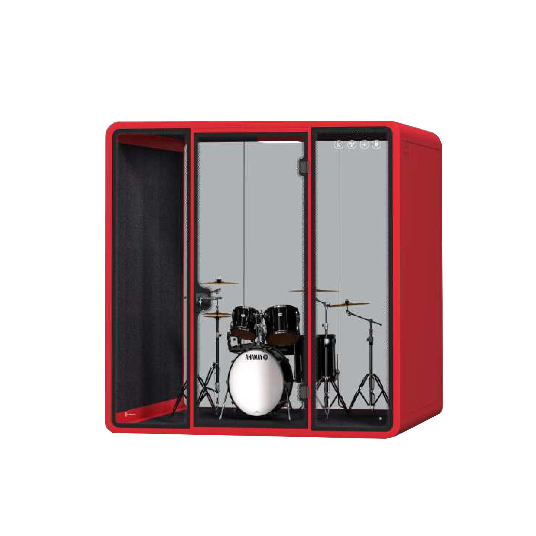 Modern Aluminum office english Soundproofing Acoustic english Privacy phonebooth phone booth tec manufacture for public area