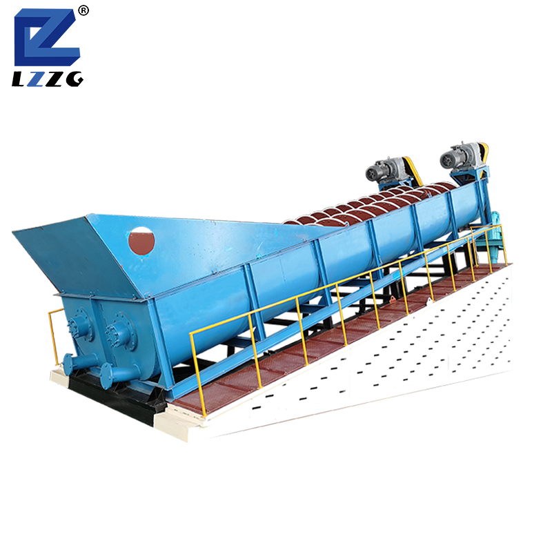 Reliable 120-150t/h screw sand washer, LSX sand washer with ISO,CE Certificate