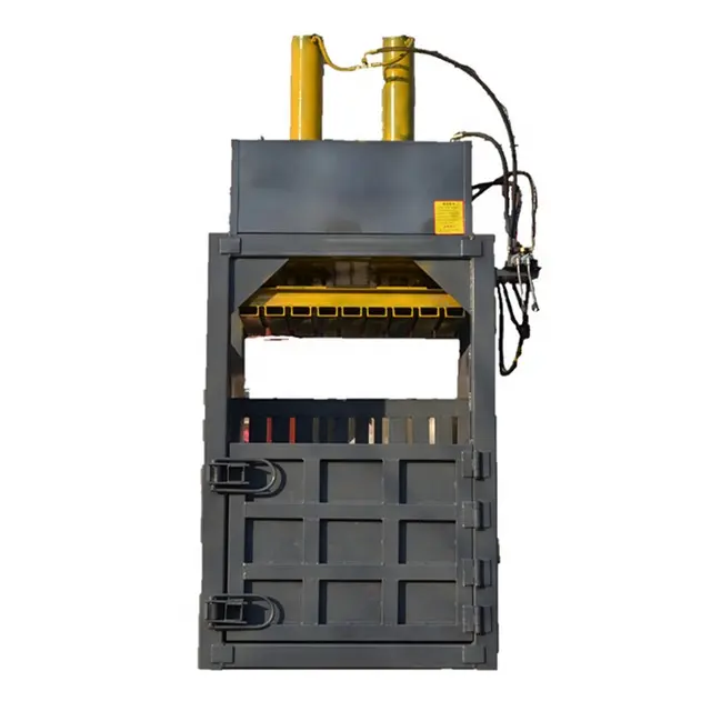 clothes lift chamber press baler machine for clothing presses/multi purpose bailing machine