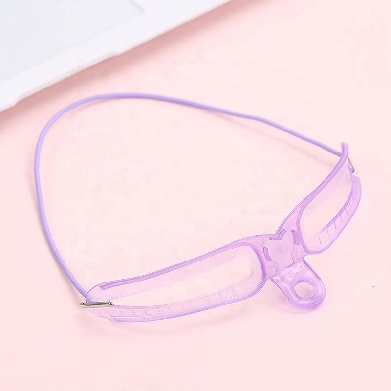 8 in1 Reusable Eyebrow Shaping Template Helper Eyebrow Stencils Kit Grooming Card Eyebrow Defining Makeup Tools