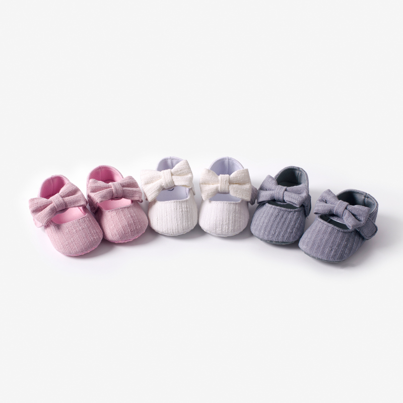 High Quality Flats Princess Shoes Soft Soled Cotton Party Indoor Dance Baby Wedding Shoes