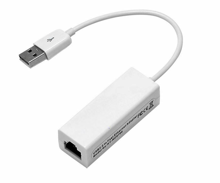 100 Мбит/с USB 2,0 Fast Ethernet адаптер RJ45 Внешний USB проводным Ethernet сетевой адаптер ключ для ноутбука планшетный ПК