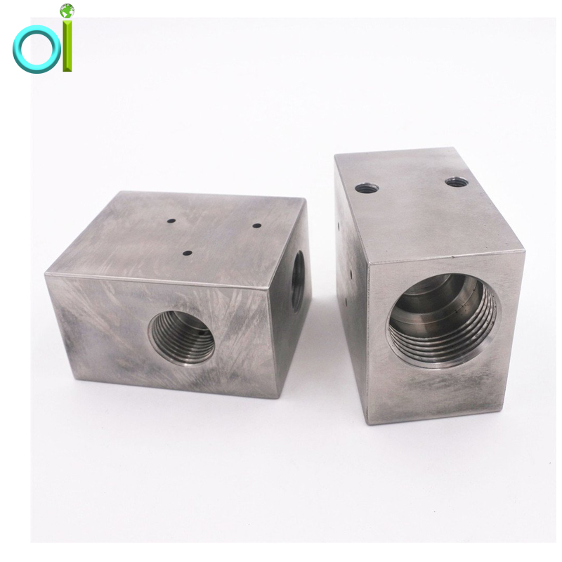Высокая точность OEM Изготовление на заказ cnc обработка корпуса клапана из нержавеющей стали/алюминия/латуни