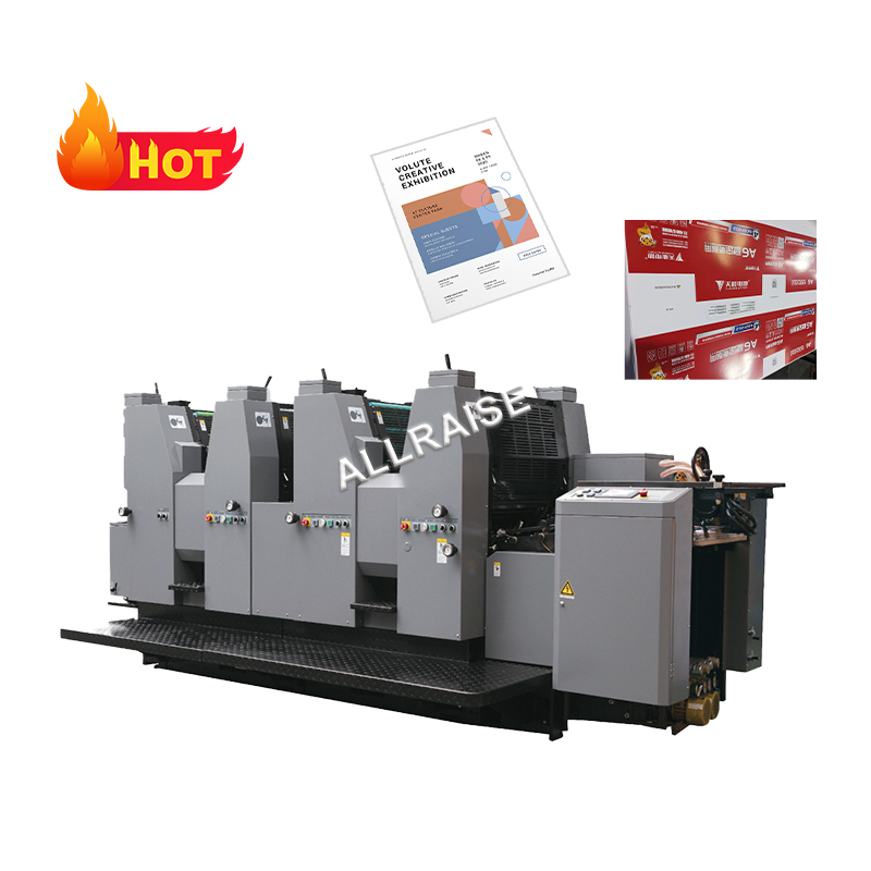 Heavy Duty Large A2 size 2 Colour Offset Press Printer Trade 4 Color Offset Press Printing Machine for Paper Sheet