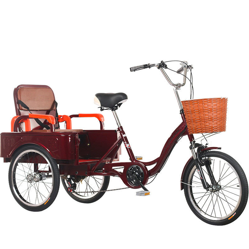 The pedal tricycles for adult, leisure speed tricycles