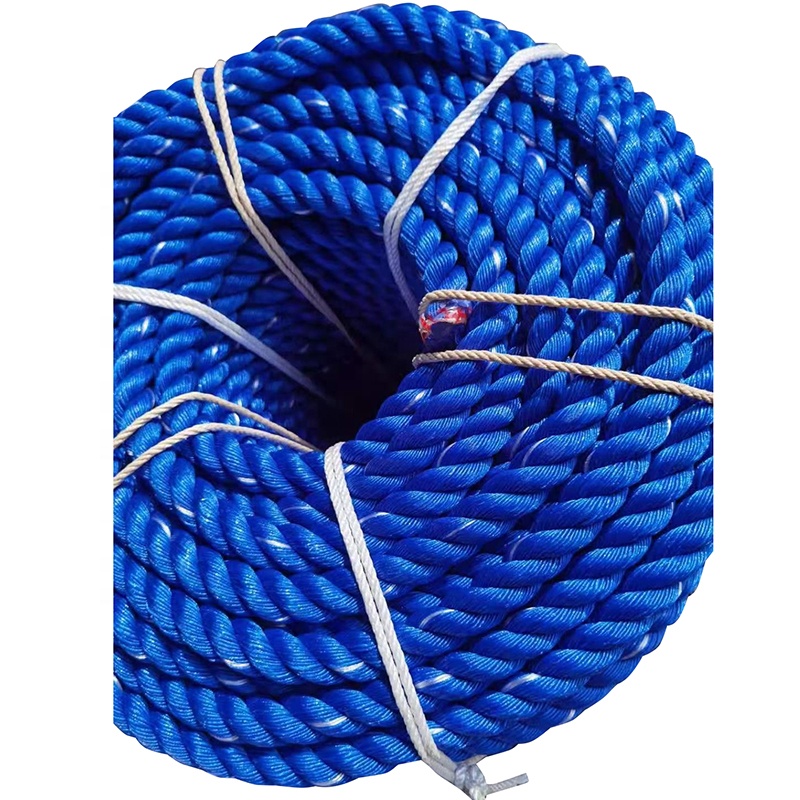 Hot Sales Nylon 3mm Coil Packaging Line PP PE Twisted Rope for Marine Fishing Agriculture