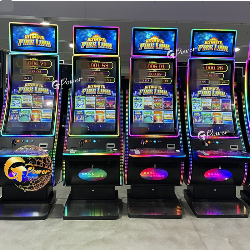 New Design 43inch Curved Screen High Quality Coin Operated Cabinet Skill Game Machine