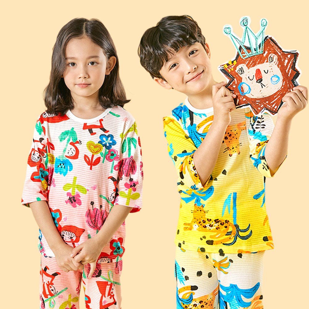 kids pajamas 100% cotton Kids pajamas kid pajamas set