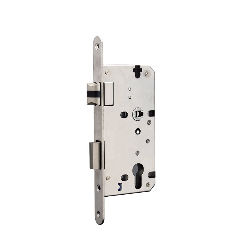Security 7255 Mortise Door lock Body cylinder Key Wc Silence lock Latch